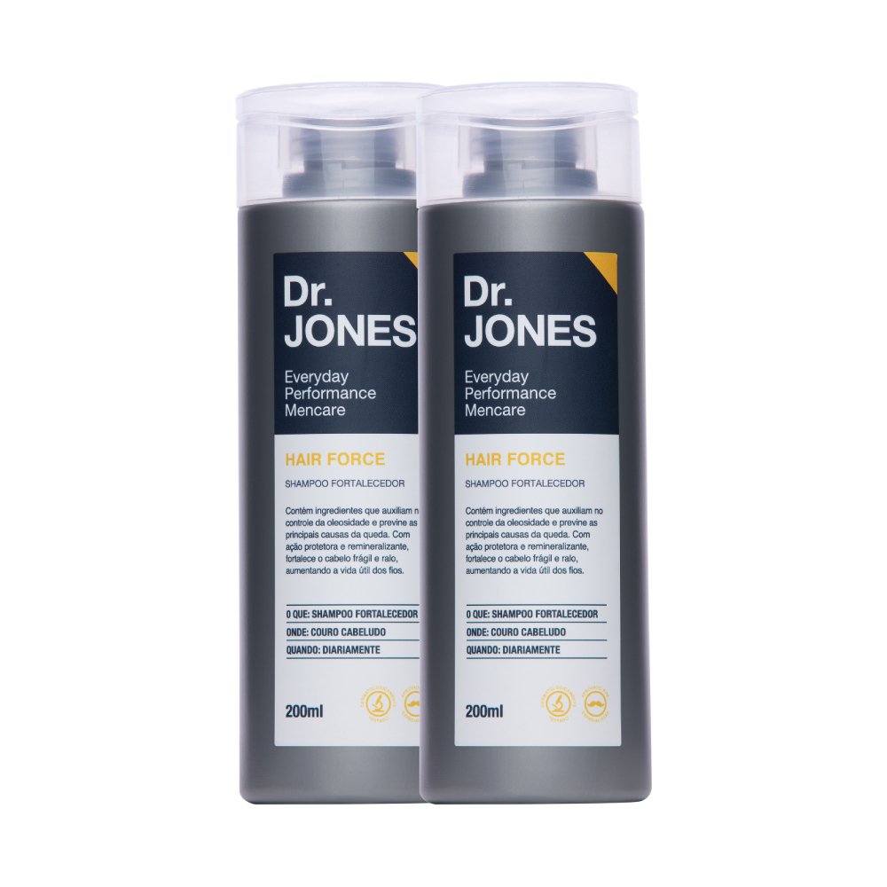HAIR FORCE - Shampoo Fortalecedor l Dr. JONES HAIR FORCE - Shampoo Fortalecedor